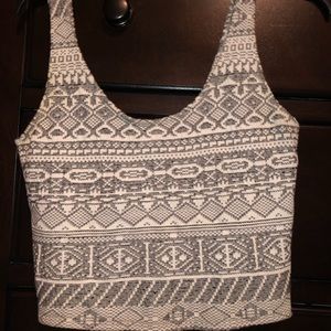 Hollister Cropped Tank